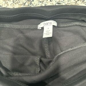 Bar III Black Leggings